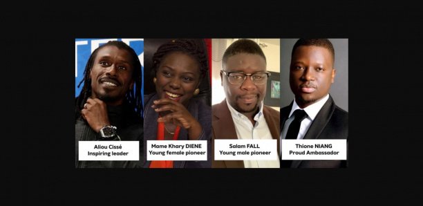 « 50 jeunes qui font bouger le Sénégal » : Aliou Cissé, Mame Khary Diène, Salam et Thione Niang récompensés