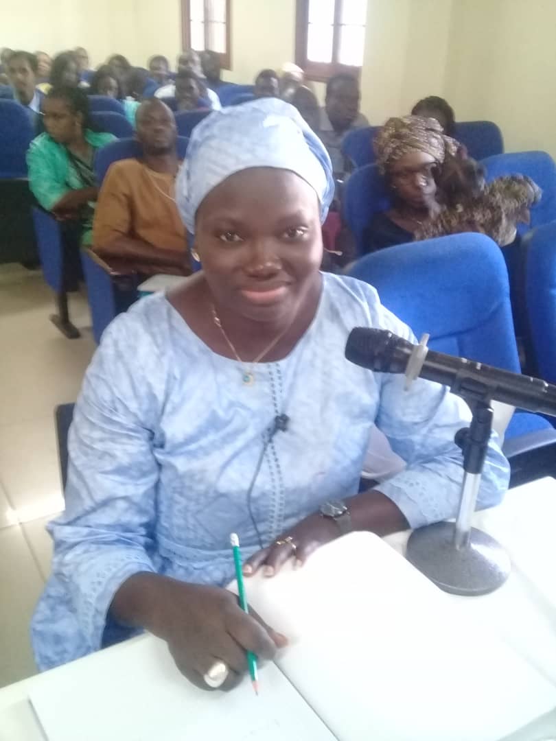 Aminata Diop Kandé au titre de Doctorat  Unique en Droit Public « La Gestion Durable des boues de vidange ai Sénégal ; Analyse  des aspects politiques juridiques  et institutionnel