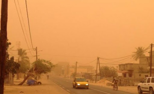 ALERTE ROUGE: L’environnement Dakarois de nouveau envahi par la poussière.
