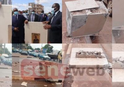 Guinée-Bissau : La stèle de l’avenue Macky Sall détruite