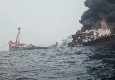 Catastrophe environnementale au Nigéria : Explosion d’un gigantesque navire pétrolier !