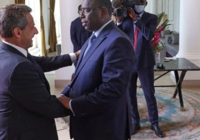 Palais : Macky Sall reçoit Nicolas Sarkozy