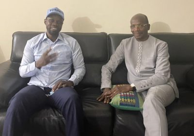 Rencontre : Lansana Gagny Sakho salue « l’engagement et la vision » de Ousmane Sonko pour le Sénégal