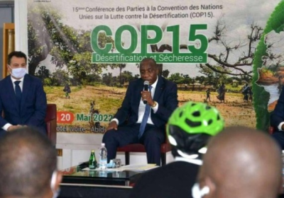 COP 15 sur la désertification à Abidjan: Le Ministre de l’Environnement de la Cote d’ Ivoire, Jean-Luc Assi appelle les populations à s’y investir pleinement