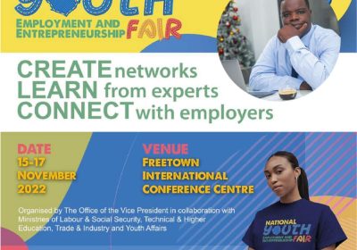 SIERRA LEONE: Un homme d’affaire sénégalais  et les  Représentants d’Air Groupe au cœur du Forum de NYEEF – National Youth Employment and Entrepreneurship Fair