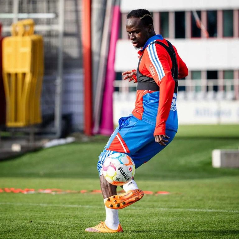 Sadio Mané a repris l’entraînement avec le ballon