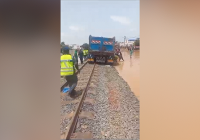 Touba : Camion sur la voie du train, les auteurs dans le viseur de la gendarmerie !