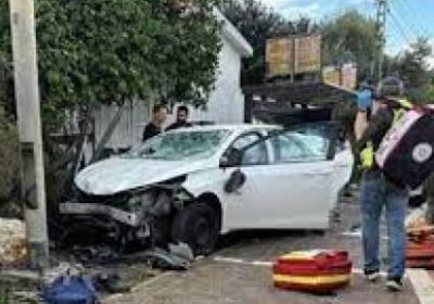 Israël: une femme tuée dans un attentat à la voiture bélier (police)