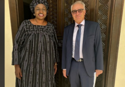 Crise politique : Rencontre entre l’ambassadeur d’Allemagne au Sénégal et Aminata Touré