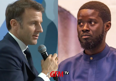 Le tout premier message de Macron au Président Diomaye Faye