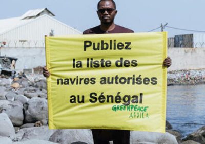 Publication de la liste des navires de pêche par le Sénégal : La réaction de Greenpeace Afrique